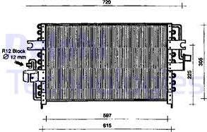 Delphi TSP0225087 - Condensatore, Climatizzatore autozon.pro