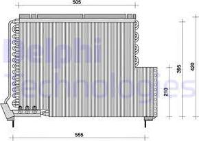 Delphi TSP0225079 - Condensatore, Climatizzatore autozon.pro