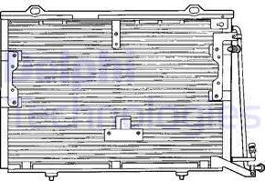 Delphi TSP0225193 - Condensatore, Climatizzatore autozon.pro