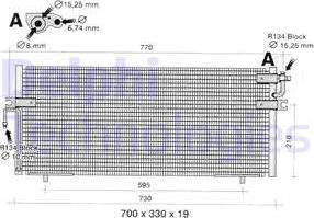 Delphi TSP0225350 - Condensatore, Climatizzatore autozon.pro