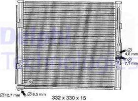 Delphi TSP0225366 - Condensatore, Climatizzatore autozon.pro