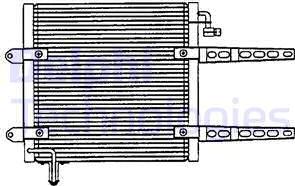 Delphi TSP0225205 - Condensatore, Climatizzatore autozon.pro