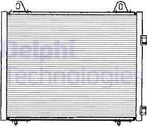 Delphi TSP0225222 - Condensatore, Climatizzatore autozon.pro