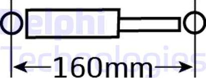 Delphi V45358513 - Ammortizzatore autozon.pro