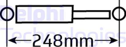 Delphi V45759253 - Ammortizzatore autozon.pro