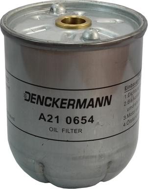 Denckermann A210654 - Filtro olio autozon.pro