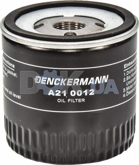 Denckermann A210012-S - Filtro olio autozon.pro