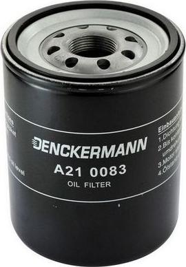 Denckermann A210083 - Filtro olio autozon.pro