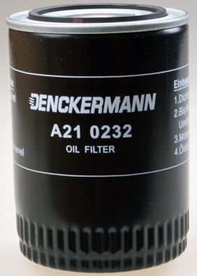 Denckermann A210232 - Filtro olio autozon.pro