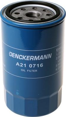 Denckermann A210716 - Filtro olio autozon.pro