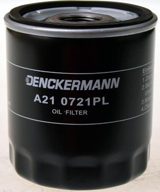 Denckermann A210721PL - Filtro olio autozon.pro