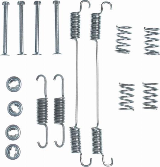 Denckermann B160107 - Kit accessori, Ganasce freno autozon.pro