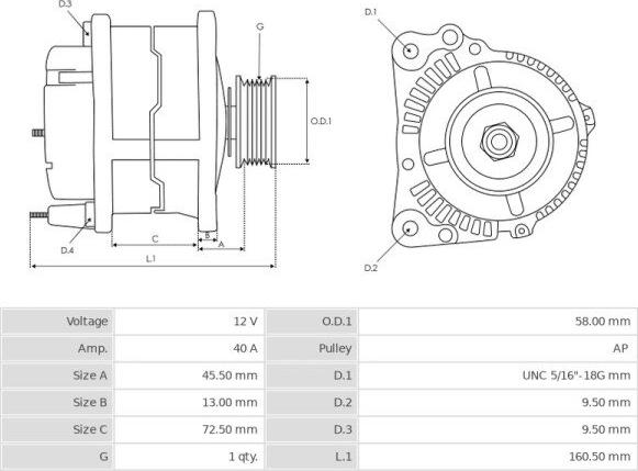 Denso 0210008420 - Alternatore autozon.pro