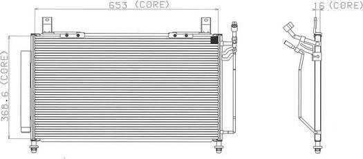 Denso A477-A359 - Condensatore, Climatizzatore autozon.pro