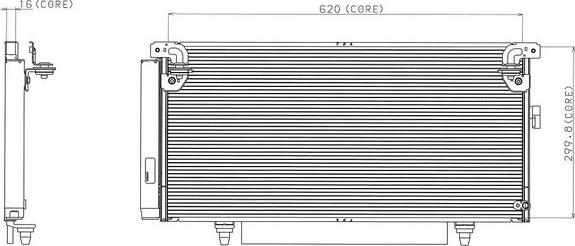 Denso A477-A355 - Condensatore, Climatizzatore autozon.pro