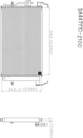 Denso A477-A307 - Condensatore, Climatizzatore autozon.pro