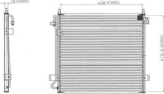 Denso A477-A338 - Condensatore, Climatizzatore autozon.pro