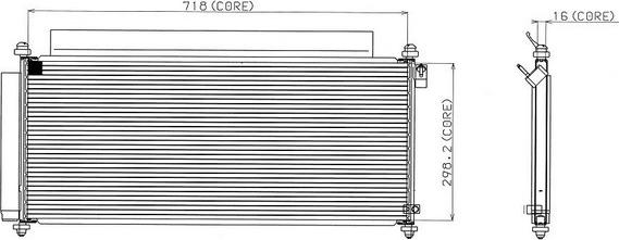 Denso A477-A333 - Condensatore, Climatizzatore autozon.pro