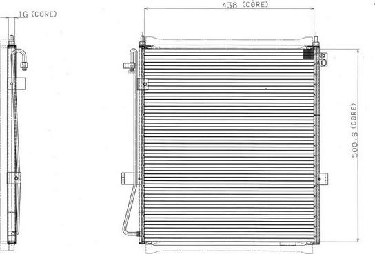 Denso A477-A371 - Condensatore, Climatizzatore autozon.pro