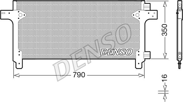 Denso DCN99063 - Condensatore, Climatizzatore autozon.pro