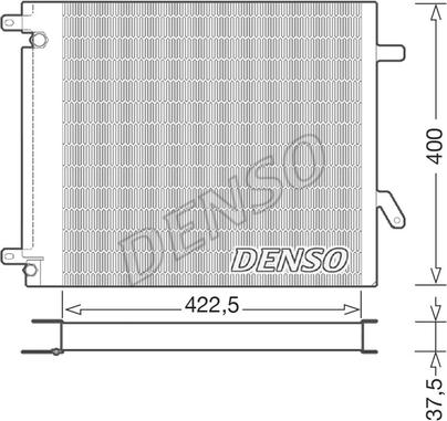 Denso DCN99000 - Condensatore, Climatizzatore autozon.pro