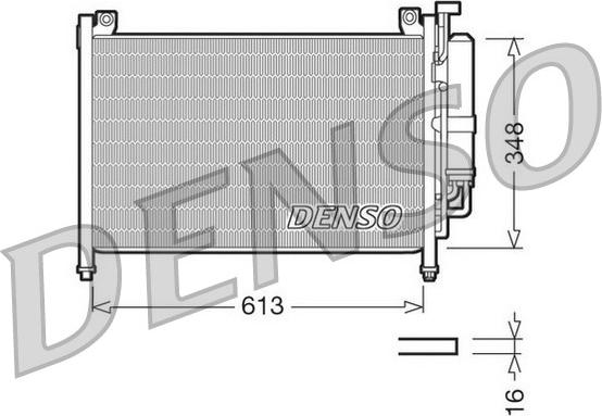 Denso DCN44002 - Condensatore, Climatizzatore autozon.pro