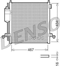 Denso DCN45001 - Condensatore, Climatizzatore autozon.pro