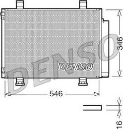 Denso DCN47001 - Condensatore, Climatizzatore autozon.pro