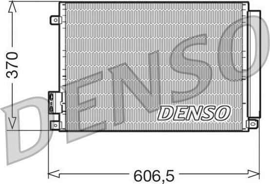 Denso DCN09045 - Condensatore, Climatizzatore autozon.pro