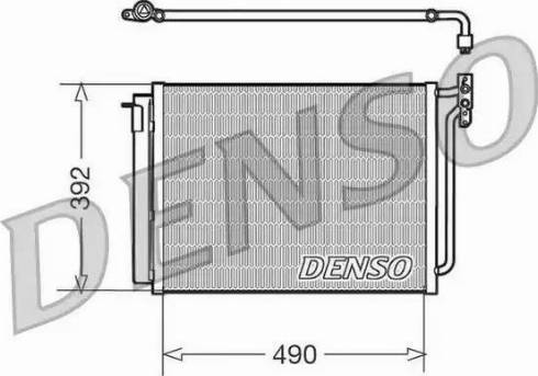 Denso DCN05009 - Condensatore, Climatizzatore autozon.pro