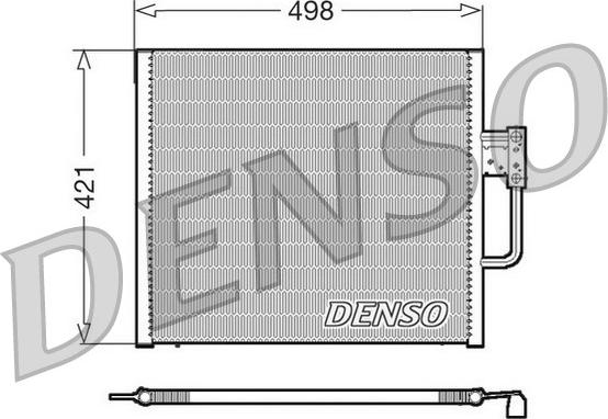 Denso DCN05015 - Condensatore, Climatizzatore autozon.pro