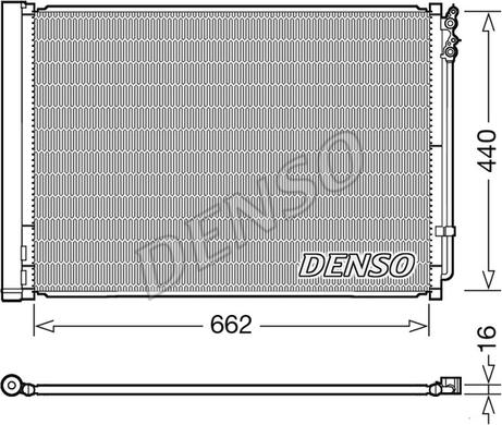 Denso DCN05032 - Condensatore, Climatizzatore autozon.pro