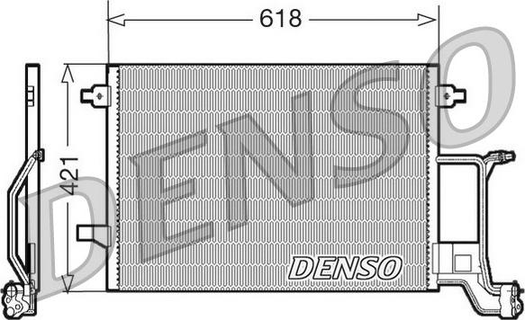 Denso DCN02015 - Condensatore, Climatizzatore autozon.pro