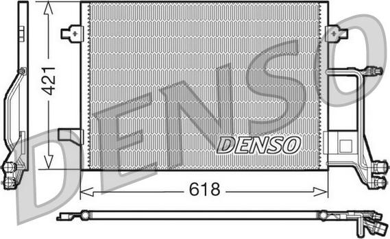 Denso DCN02013 - Condensatore, Climatizzatore autozon.pro