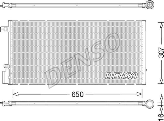 Denso DCN15005 - Condensatore, Climatizzatore autozon.pro