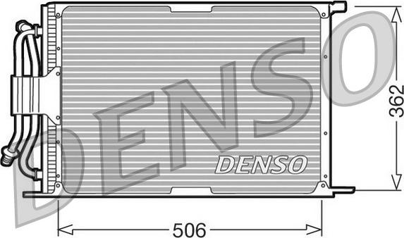 Denso DCN10005 - Condensatore, Climatizzatore autozon.pro