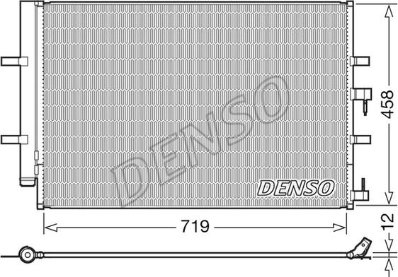 Denso DCN10036 - Condensatore, Climatizzatore autozon.pro