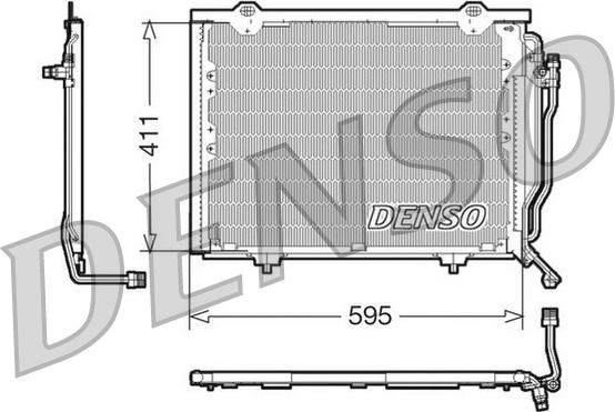 Denso DCN17016 - Condensatore, Climatizzatore autozon.pro