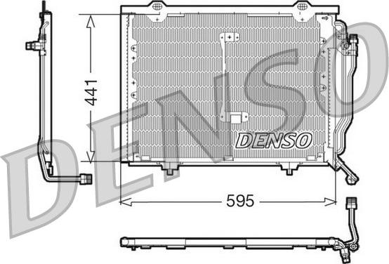 Denso DCN17012 - Condensatore, Climatizzatore autozon.pro