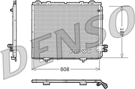 Denso DCN17017 - Condensatore, Climatizzatore autozon.pro