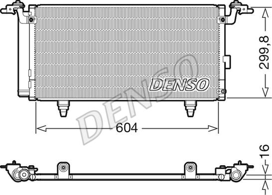 Denso DCN36005 - Condensatore, Climatizzatore autozon.pro