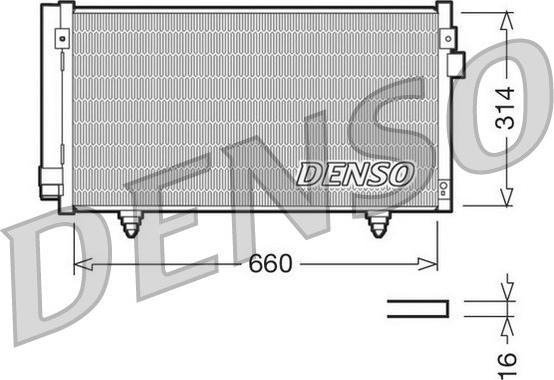 Denso DCN36003 - Condensatore, Climatizzatore autozon.pro