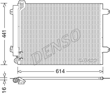 Denso DCN32008 - Condensatore, Climatizzatore autozon.pro