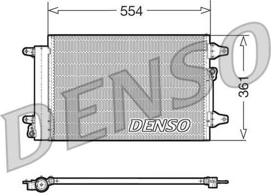 Denso DCN32015 - Condensatore, Climatizzatore autozon.pro