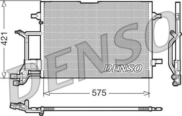 Denso DCN32016 - Condensatore, Climatizzatore autozon.pro