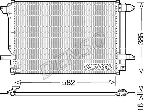 Denso DCN32027 - Condensatore, Climatizzatore autozon.pro