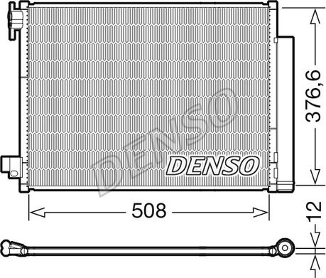 Denso DCN23052 - Condensatore, Climatizzatore autozon.pro