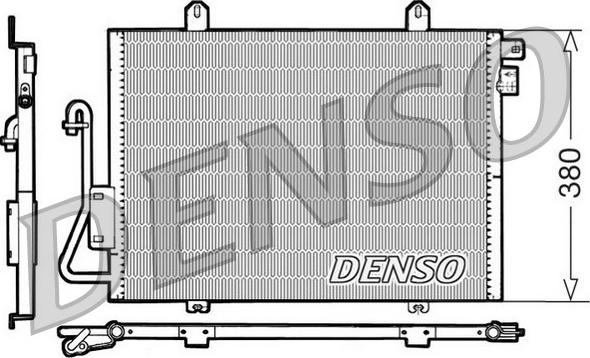 Denso DCN23006 - Condensatore, Climatizzatore autozon.pro