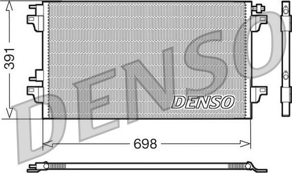 Denso DCN23015 - Condensatore, Climatizzatore autozon.pro