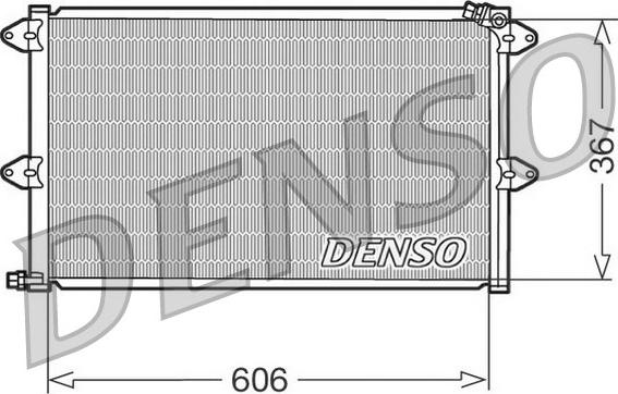 Denso DCN27001 - Condensatore, Climatizzatore autozon.pro